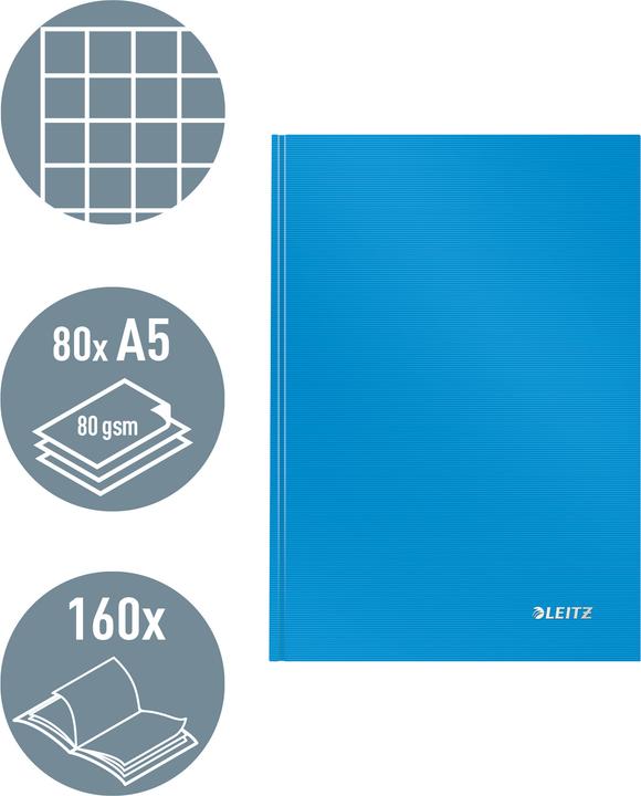 Produktbild Leitz SOLID - Notizbuch (A5, Liniert, Harter Einband)