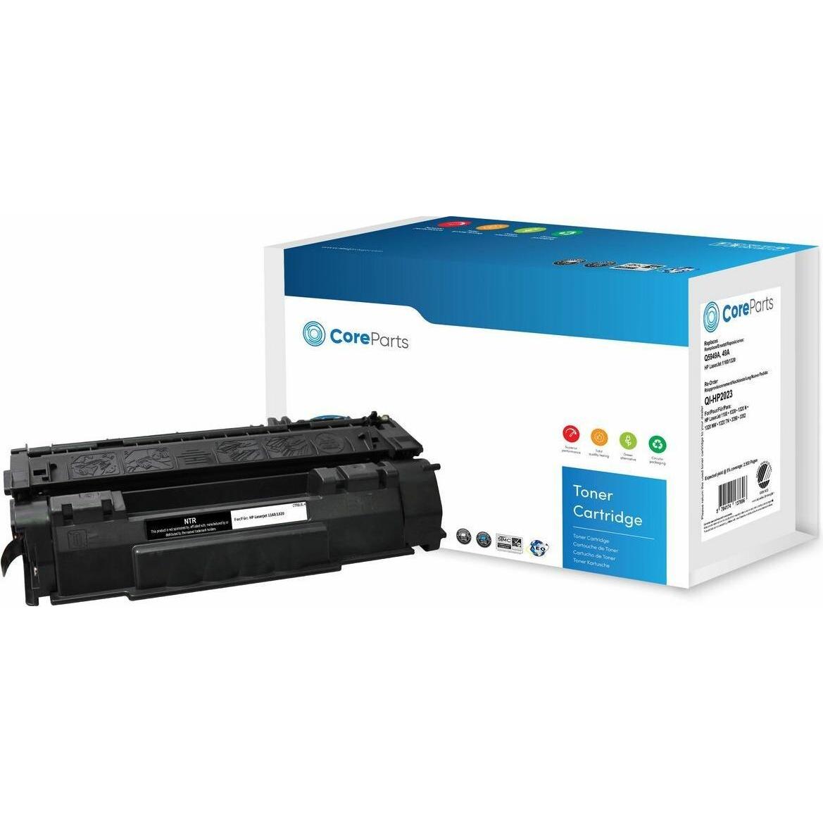 CoreParts, Toner, QI-HP2023 Tonerkartusche (e) Kompatibel (BK)