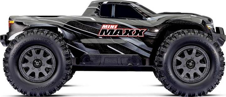 Actual product image Traxxas M.TRUCK MINI MAXX 4WD EP RTR BLACK BL-2s BRUSHLESS MIT LadegerÃ¤t & Akku (RTR Ready-to-Run)