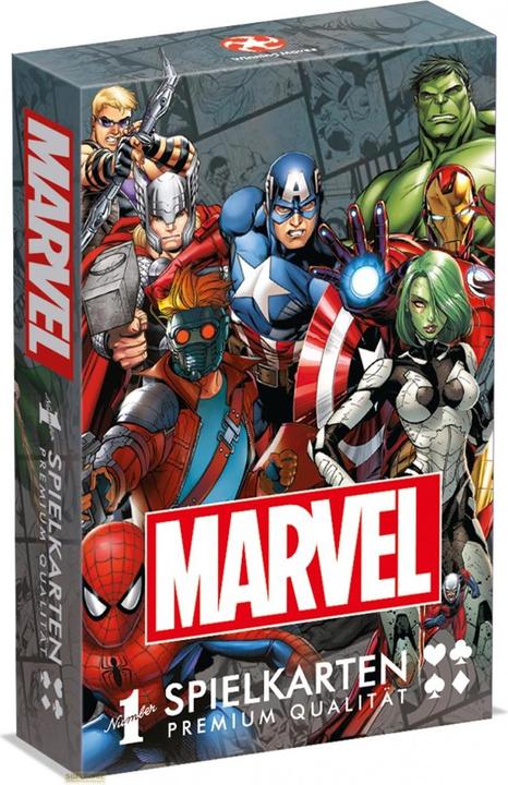 Winning Moves WIN30638 - Playing Cards - Marvel Universe, Spielkarten, 2+ Spieler, ab 8 Jahren (DE-Ausgabe) (Deutsch)
