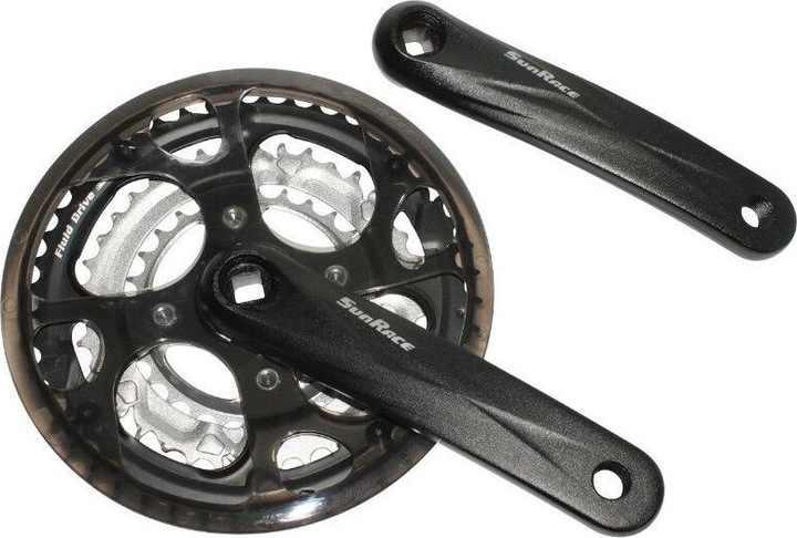 Immagine prodotto SunRace Ingranaggio anteriore FCM300 48x38x28Z 170mm a 6/7/8 velocità con baricentro (170 mm)