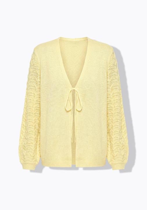 Produktbild Miamoda Strickjacke, Komfort Fit, Glitzerstrick, Ballon-Langarm (54, 56)