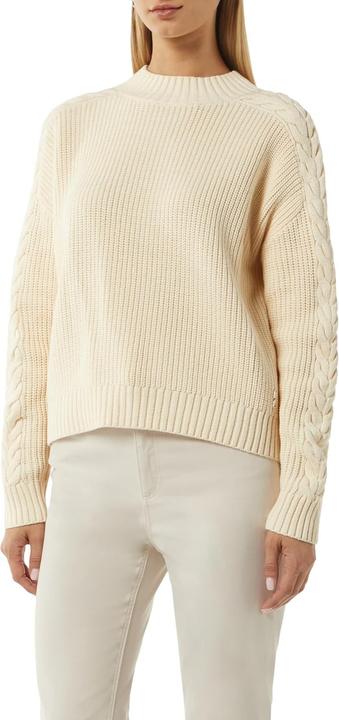 Produktbild Comma Strickpullover Strickpullover mit Zopfmuster am Ärmel (L)