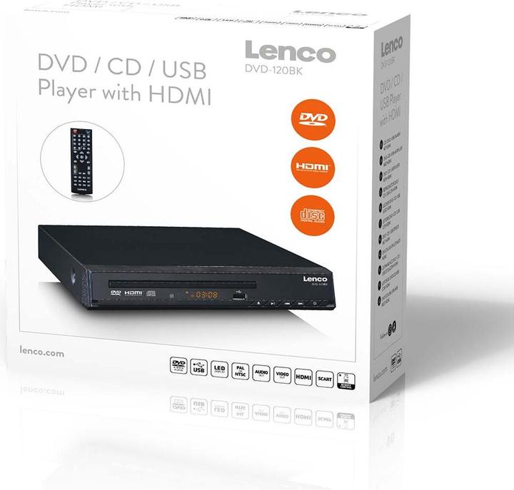 Actual product image Lenco DVD-120 (DVD player)