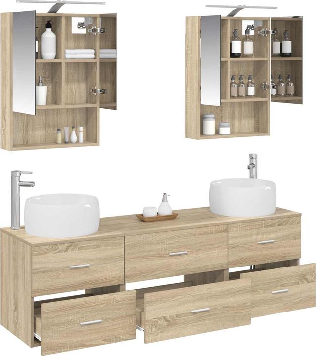 Produktbild vidaXL Badezimmermöbel-Set