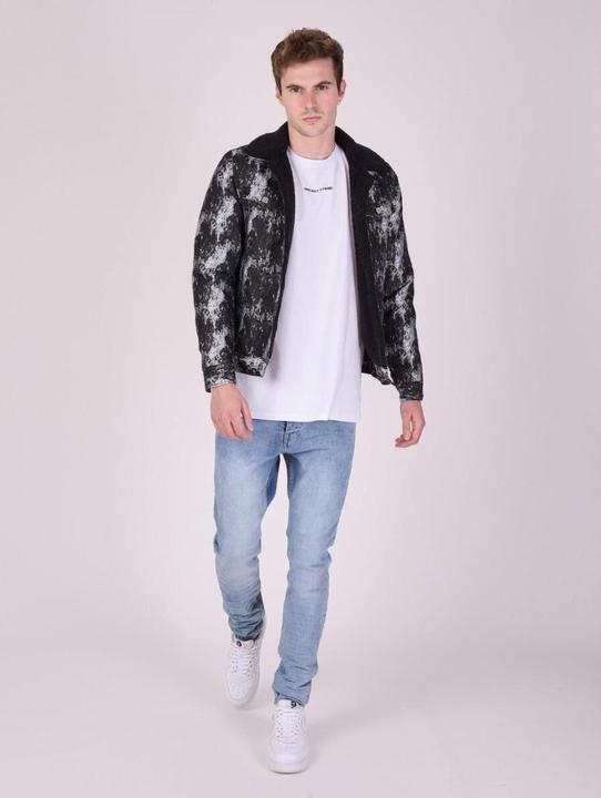 Actual product image Project X Paris Textured jacket with wool effect collar (M)
