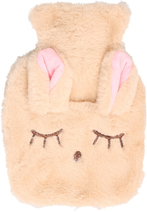 Produktbild PhoneLook Kleine mini Wärmeflasche mit niedlicher Hasen Hülle mit weichem Fell (1 l)