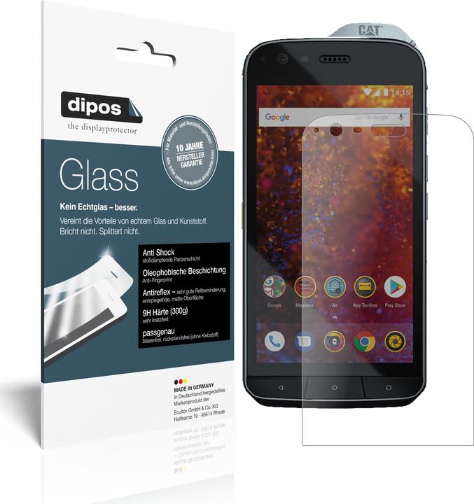Actual product image Dipos Screen Protector Anti-Shock (1 pcs., CAT S61)