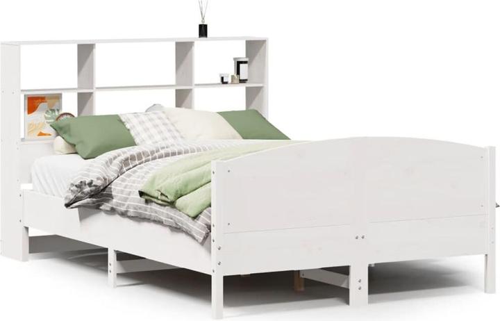 Produktbild vidaXL Bett mit Regal (160 x 200 cm)