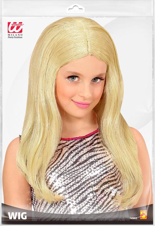 Actual product image Widmann Hannah children's wig