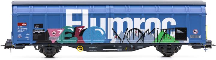 Image du produit Lemke SBB 2-achsiger Schiebewandwagen Hbbillns Heute schlaf ich aus Ep.VI (Piste H0)