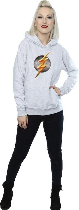 Immagine prodotto Justice League Movie Flash Emblem Felpa con Cappuccio Donna (M)