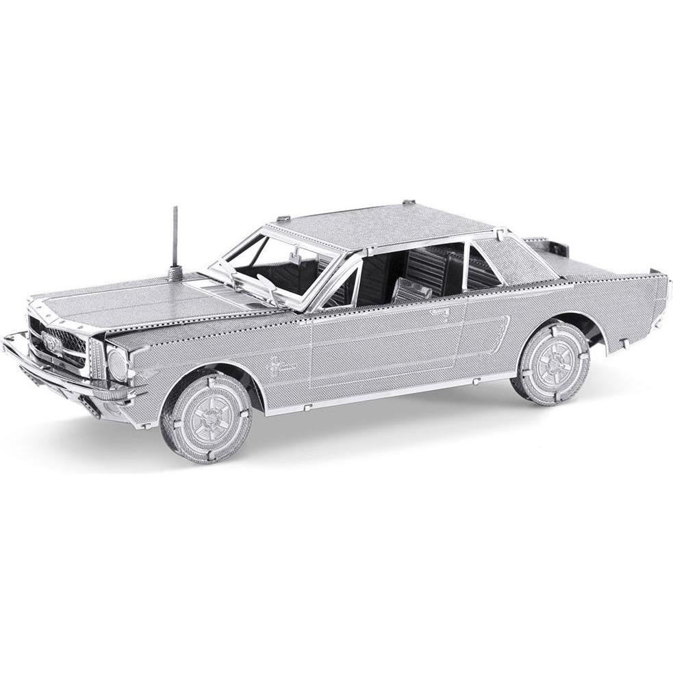 Metal Earth Metall-Erde 1965 Ford Mustang Coupe Silber Edition