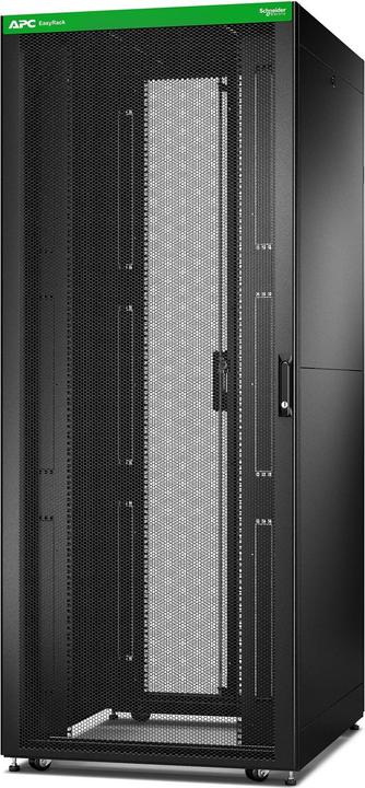 APC Easy Rack 42Ux800x1000 Roof/Side panel/castors/feet No Bottom 4 Brackets (42 HE, 19 Zoll Rack)