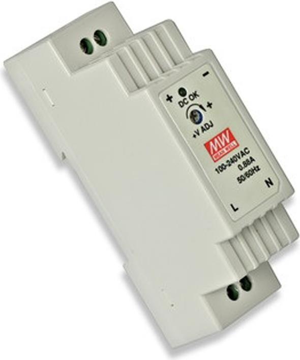 Produktbild MeanWell DR-15-12 Hutschienennetzteil 15W 12V DC (Netzteil)