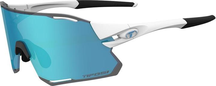 Actual product image MGA Tifosi Rail Race Clarion Matte white glasses (2 Hand Clarion Blue 14.7% light transmission, 95.6% (Mat White)