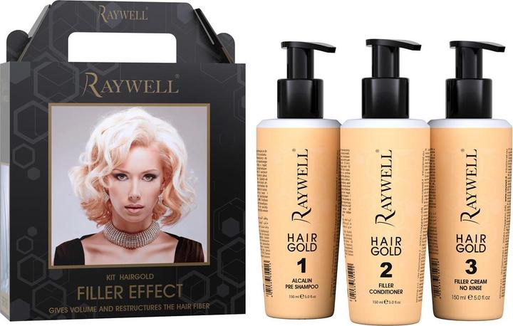 Immagine prodotto Raywell Kit Boto Capelli Oro Effetto Filler (Set per la cura dei capelli)