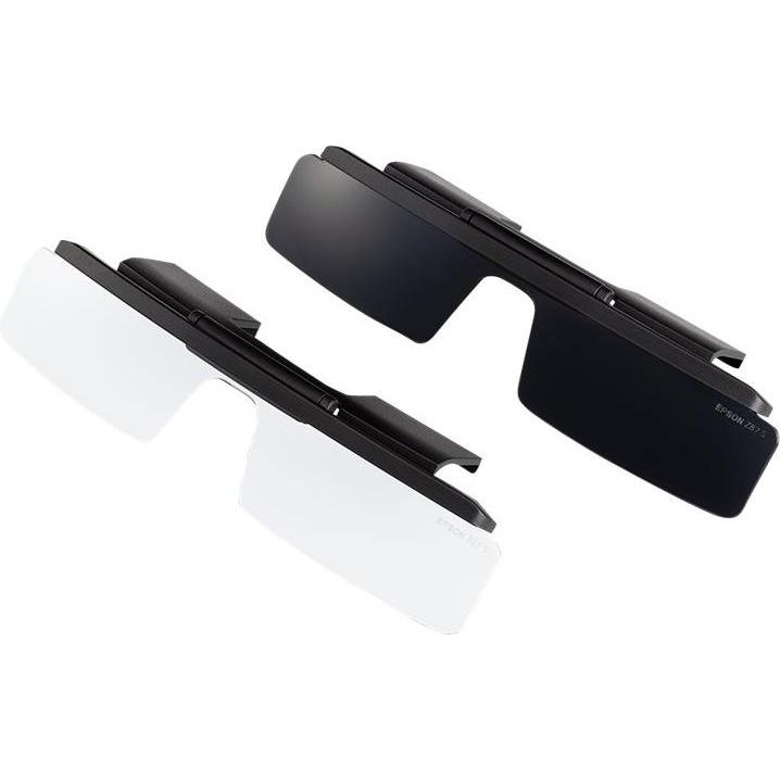 Epson BO-SP450, Smartglasses, Black, Transparent, Moverio BT-45C Moverio BT-45CS, 2 pc(s), Uhrenarmband, Schwarz