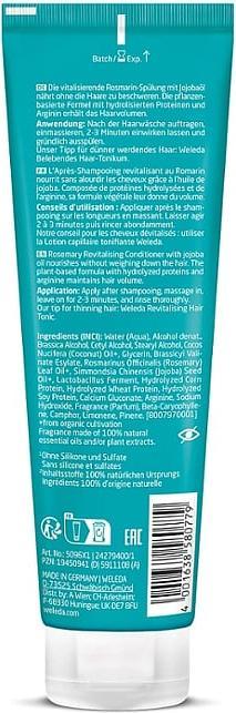 Actual product image Weleda Rosemary conditioner (150 ml)