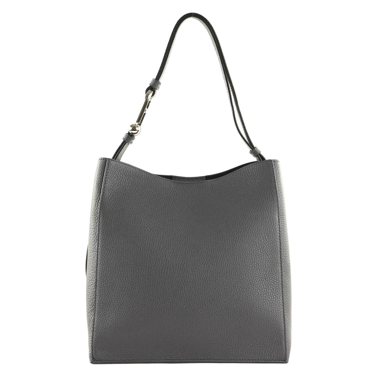 Furla, Damen, Handtasche, Nuvola Bucket Bag, Grau