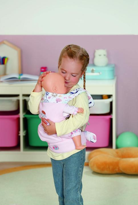 Produktbild Zapf Creation BABY born Babytragesitz Blumen