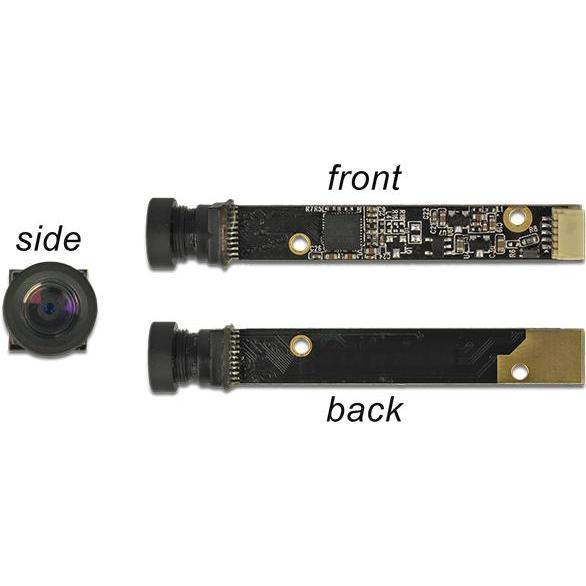 Thumbnail - Delock USB2.0 Kameramodul 5,04 Megapixel Optik seitlich 55° V5 Fixfokus (Kamera), Elektronikmodul