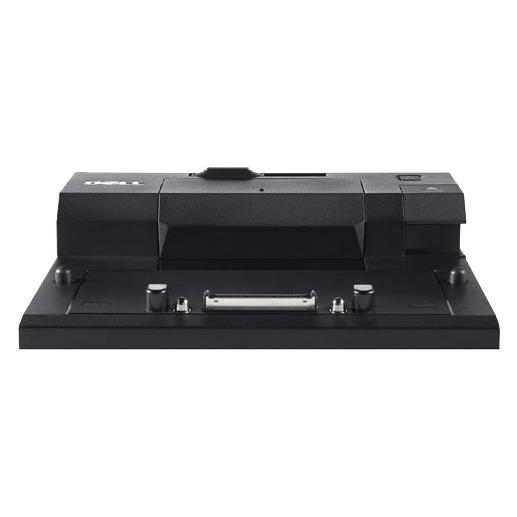 Dell E-Port II Port Replicator (USB-A), Dockingstation + USB Hub, Schwarz