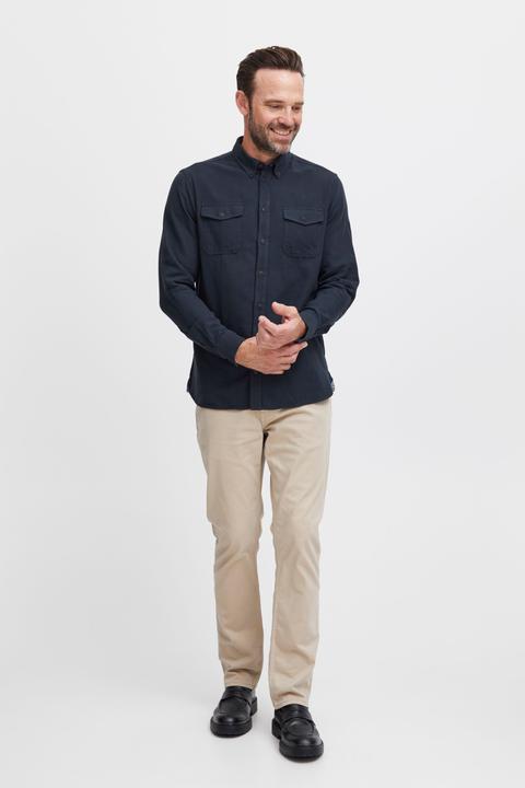 Produktbild FQ1924 FQSteven brushed twill LS shirt - Shirt - 21900516 (XL)