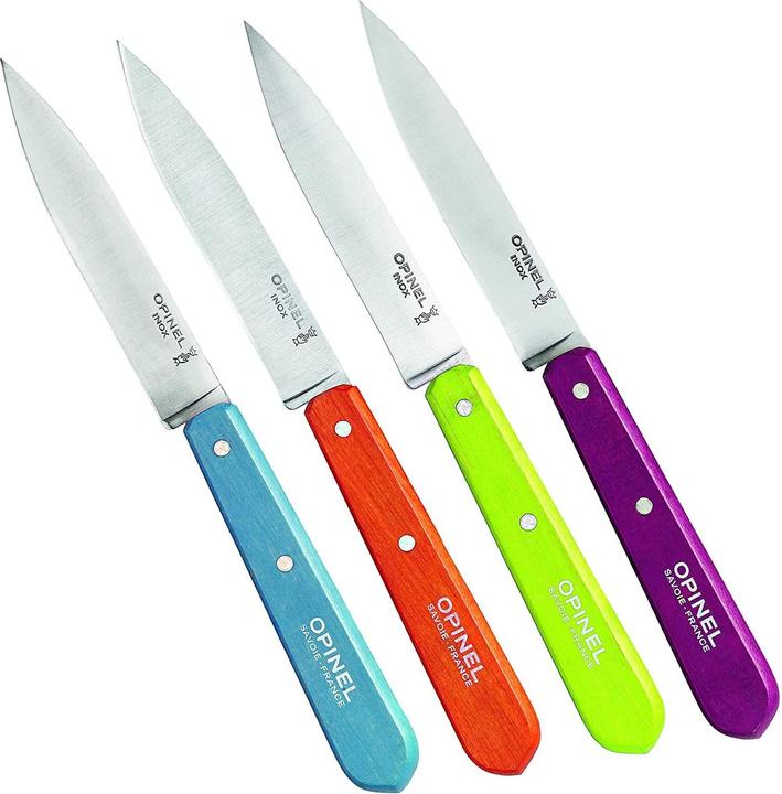 Actual product image Opinel No 112 Kitchen knife SWEET POP, 4 pieces (9.50 cm)