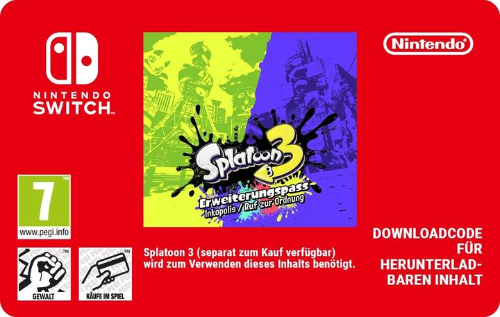 Immagine prodotto Nintendo Splatoon 3 Expansion Pass Digital Code (Switch)