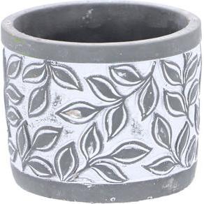 Topf Olea Zylinder Grau 11 cm (33338248)