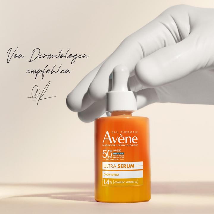 Actual product image Avène Ultra Serum Glow-Effekt (Sun cream face, SPF 50+, 30 ml)