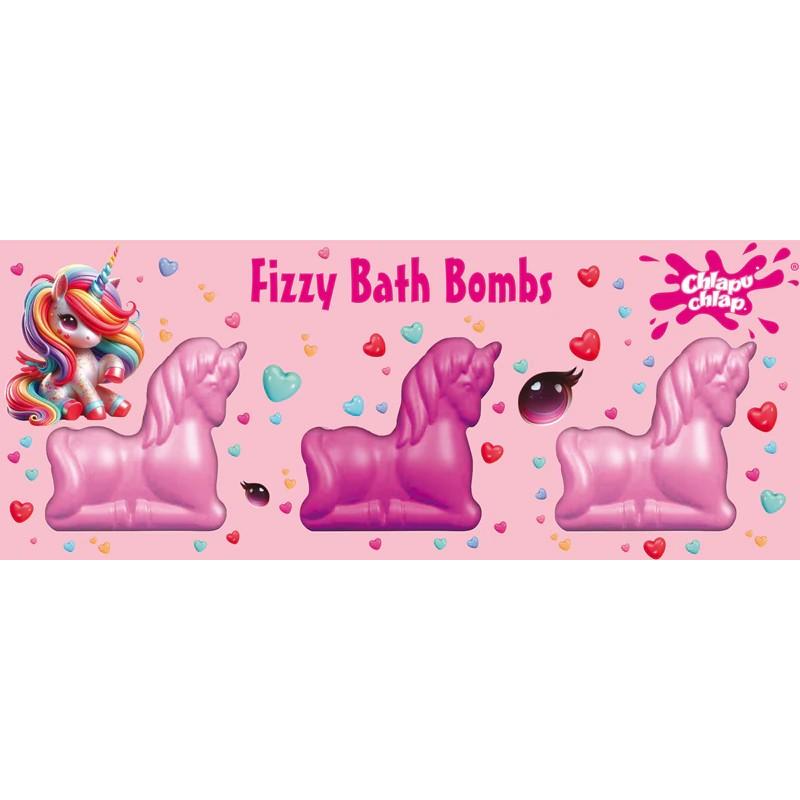 Chlapu Chlap Musujące unicorny 3x70g 210g (70 g) (5901571011707)