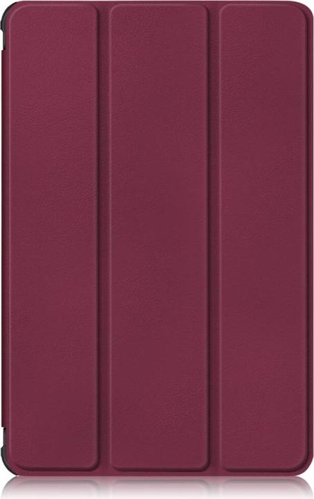 Productafbeelding Cover-Discount Galaxy Tab A7 Lite - Drievoudige Smart Case wijnrood (Galaxy Tab A7 Lite)