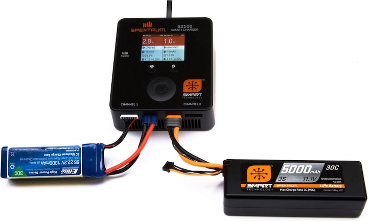 Immagine prodotto Spektrum Batteria LiPo 5000mah 4S 14.8V Smart LiPo 30C, Hardcase, iC5 (14.80 V, 5000 mAh)