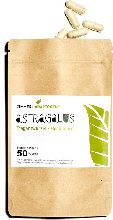 Produktbild Zimmerli Adaptogene Astragalus Kapseln 50 Kapseln (1 Stück, Kapseln, 25 g)