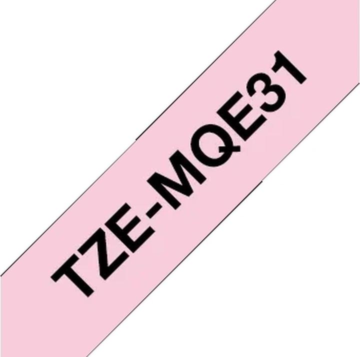 Actual product image Brother TZe-MQE31 (1.20 cm, Pink)