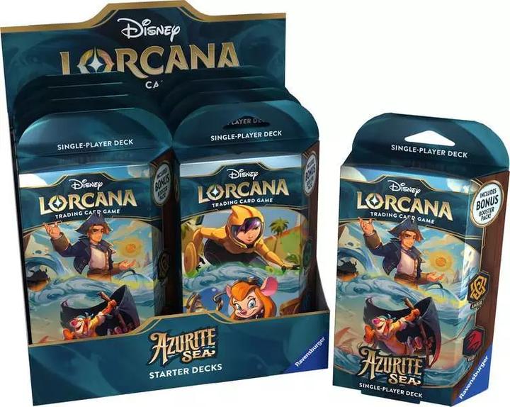 Ravensburger Disney Lorcana Azurite Sea (Display) (English, Booster display)
