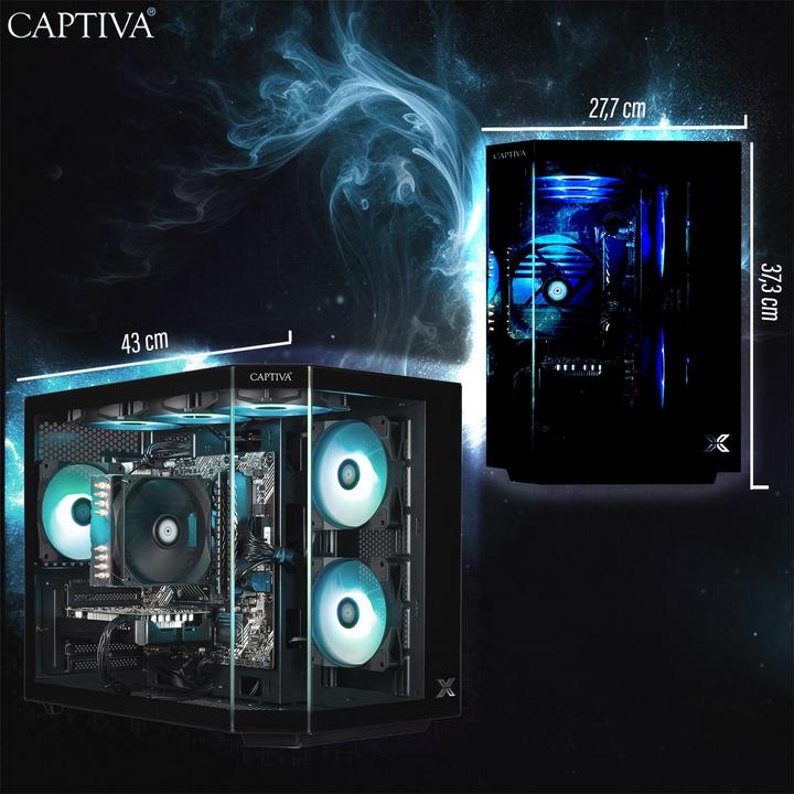 Immagine prodotto Captiva Advanced Gaming R92-495 Ryzen 7 RTX 5060 (1000 GB, 32 GB, AMD Ryzen 7 5700X, GeForce RTX 5060)