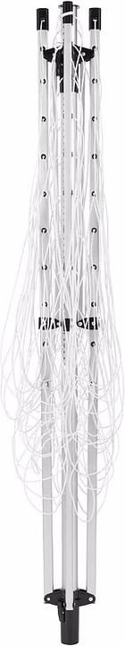 Produktbild Royal Gardineer 4-Arm-Wäschespinne aus Aluminium mit Bodenanker