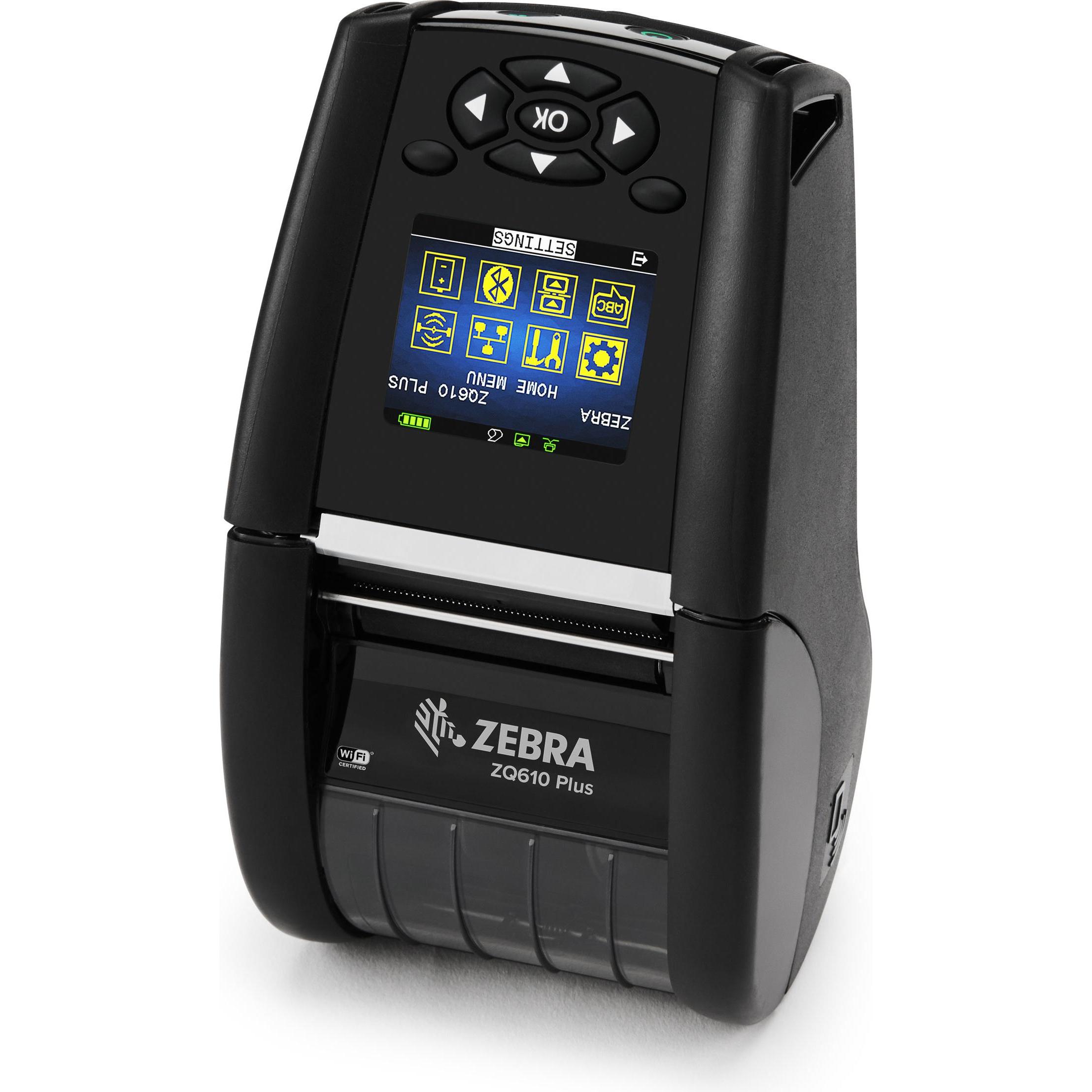 Thumbnail - Zebra DT Printer ZQ620 Plus 3"/72mm (203 dpi), Etikettendrucker, Schwarz