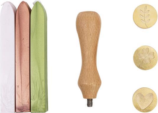 Immagine prodotto Artoz Set di timbri con sigillo in cera Petschaft