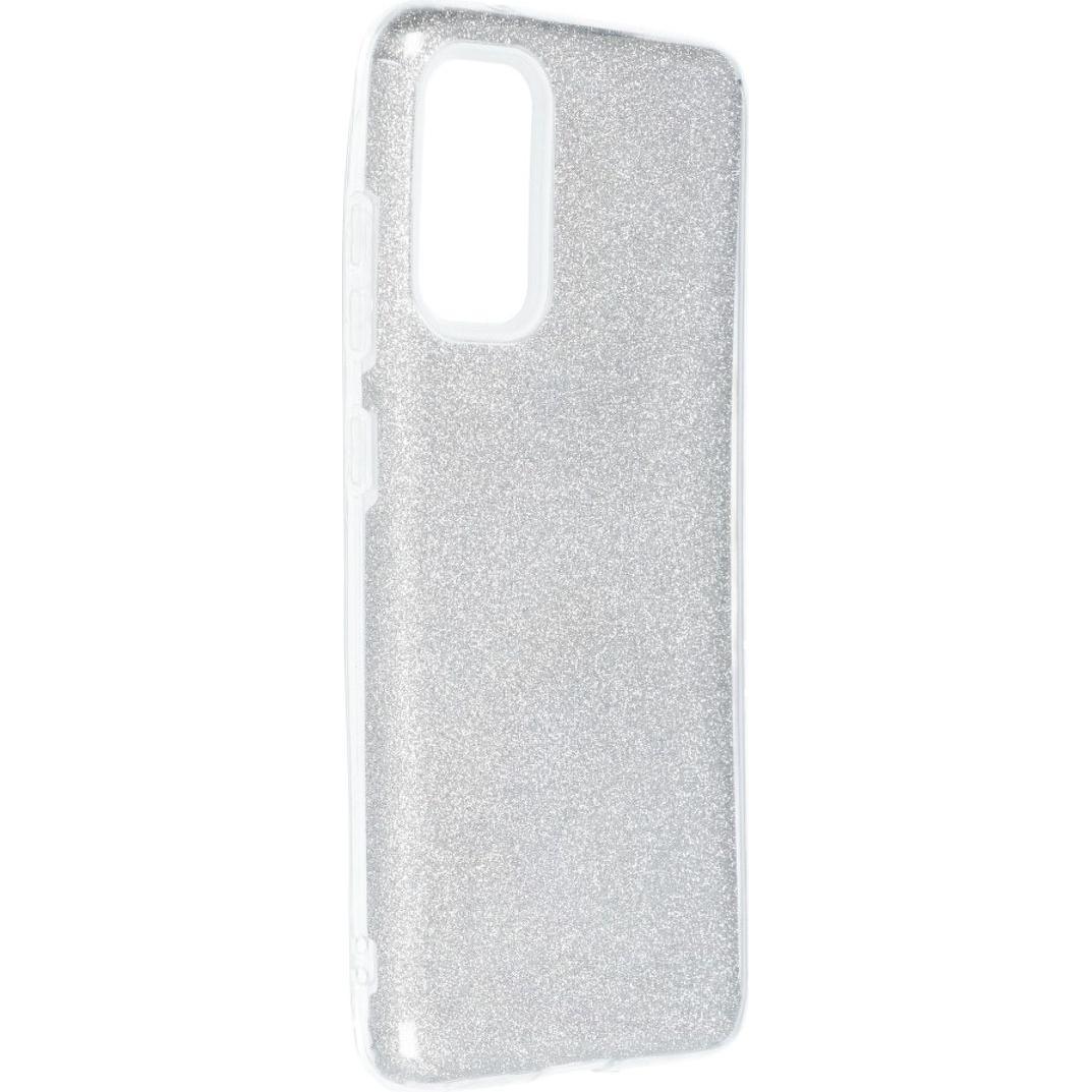 Thumbnail - König Design Handyhülle für Samsung Galaxy S20 Schutzcase Cover Bumper Schale Glitzer Silber (Samsung Galaxy S20+), Smar...