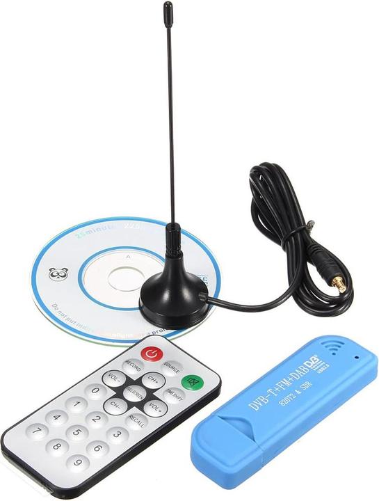 Produktbild JTI USB 2.0 Digitaler DVB-T-TV-Empfänger (USB 2.0, DAB, DVB-T, analoges Radiosignal)