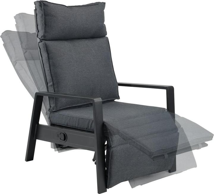 Produktbild JYSK 3795010 Gartenstuhl Lounge Gepolsterter, ausgestopfter Sitz Gepolsterte, ausgestopfte Rückenlehne