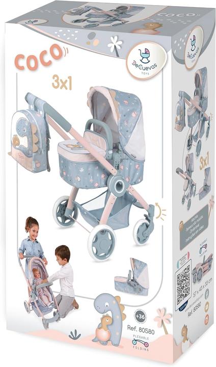 Productafbeelding DeCuevas Doll Stroller Coco 41 x 62 x 70 cm