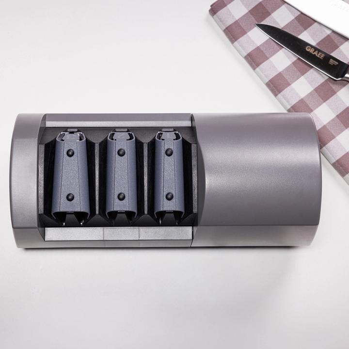 Produktbild Graef SG530 Messerschärfer quarzgrau 3-Phasen Trizor