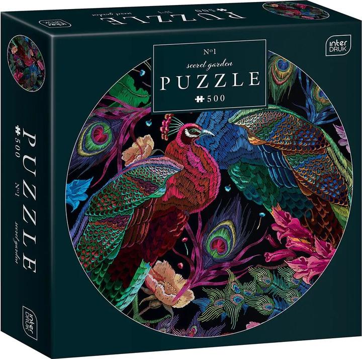 Interdruk Puzzle 500 Runden Secret Garden 1 (500 pezzi)