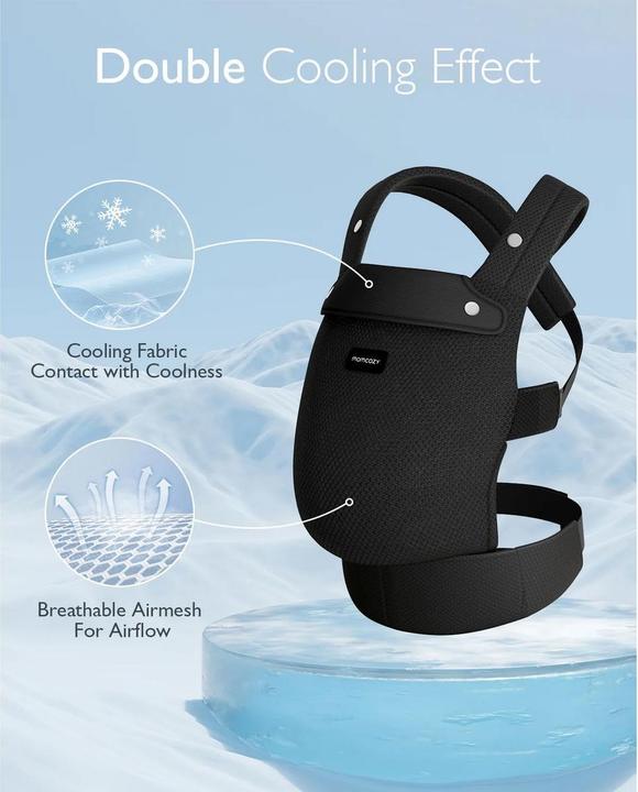Produktbild Momcozy PureHug Air Mesh Babytrage BLA