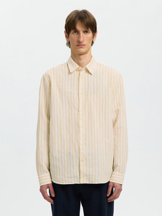 Produktbild Selected Regular Fit Bluse aus Leinengemisch (L)